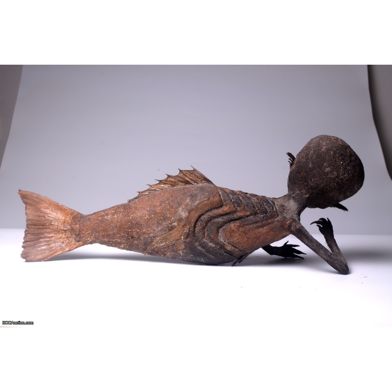Fiji Mermaid Mummified Mermaid