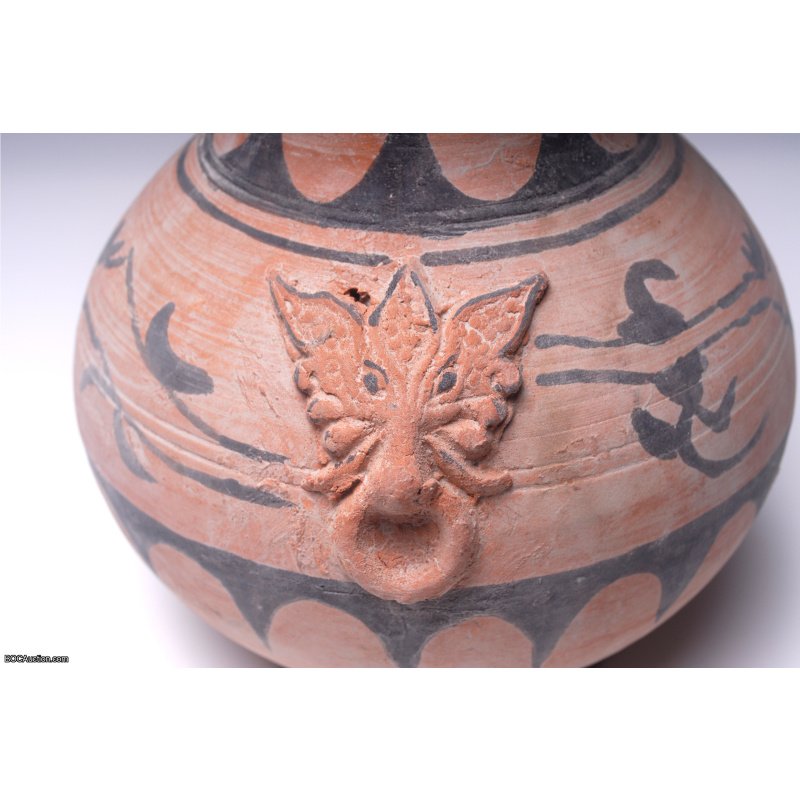 Two Dragon Ceramic Jar