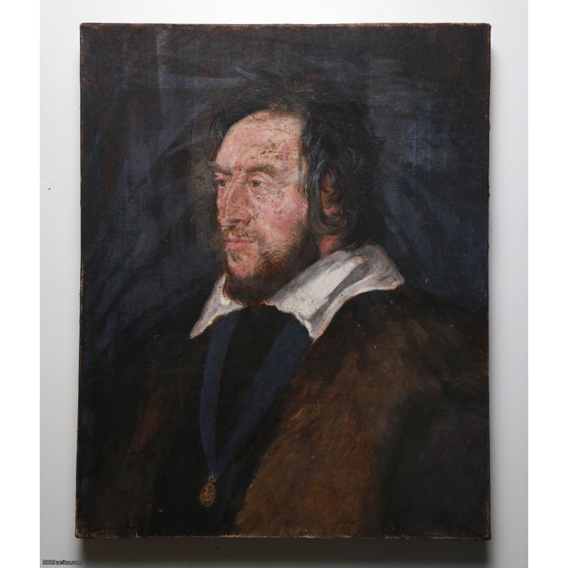Vintage Potrait Painting on Canvas