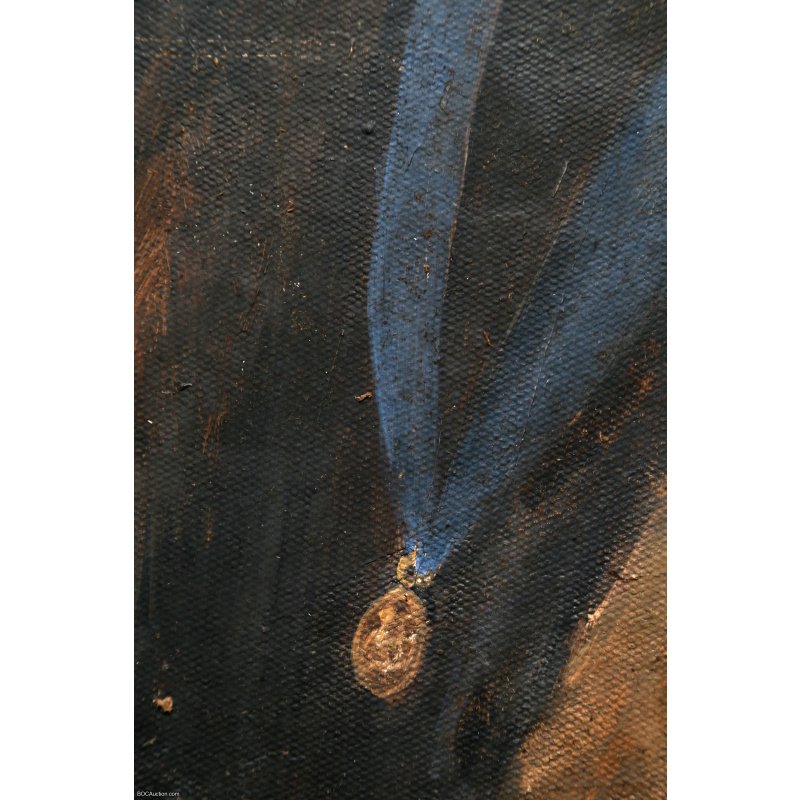 Vintage Potrait Painting on Canvas