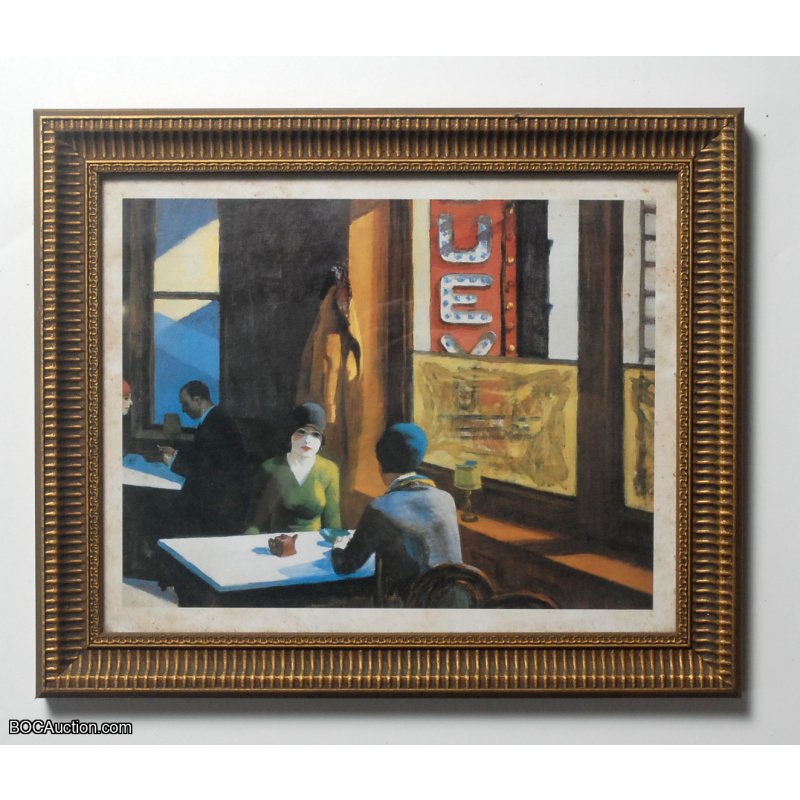 Edward Hopper Painting Lithoprint