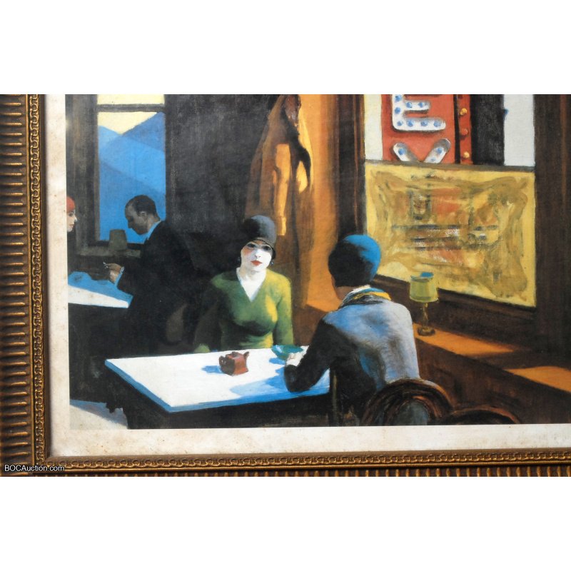 Edward Hopper Painting Lithoprint