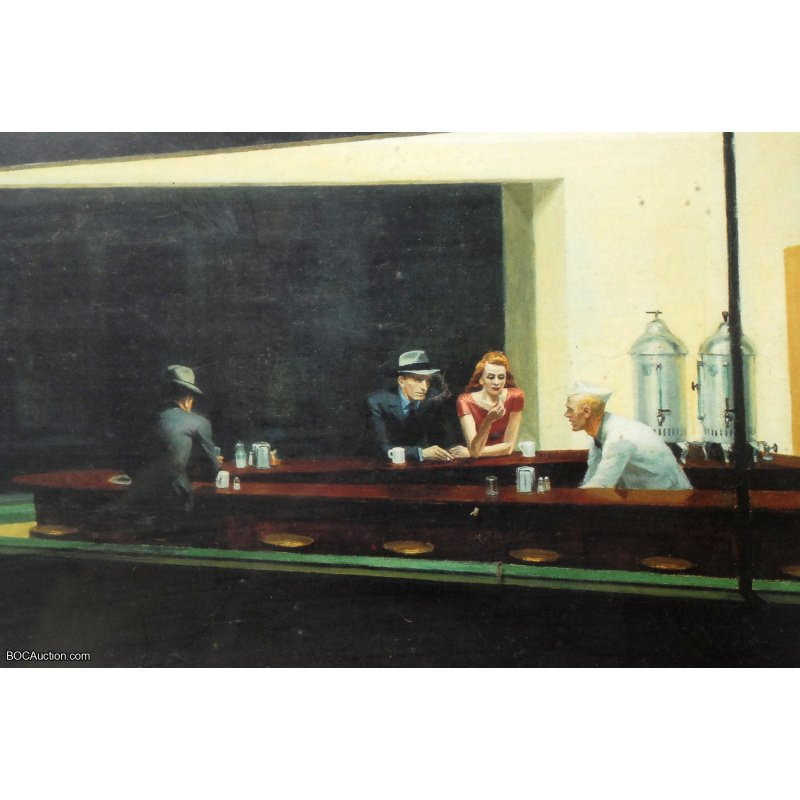 Edward Hopper Painting Lithoprint