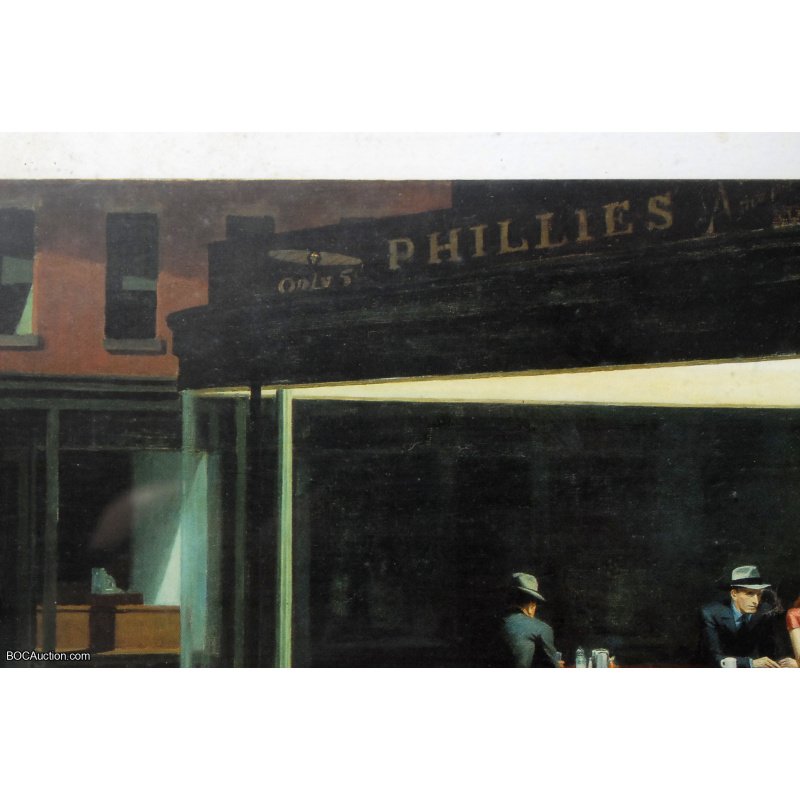 Edward Hopper Painting Lithoprint