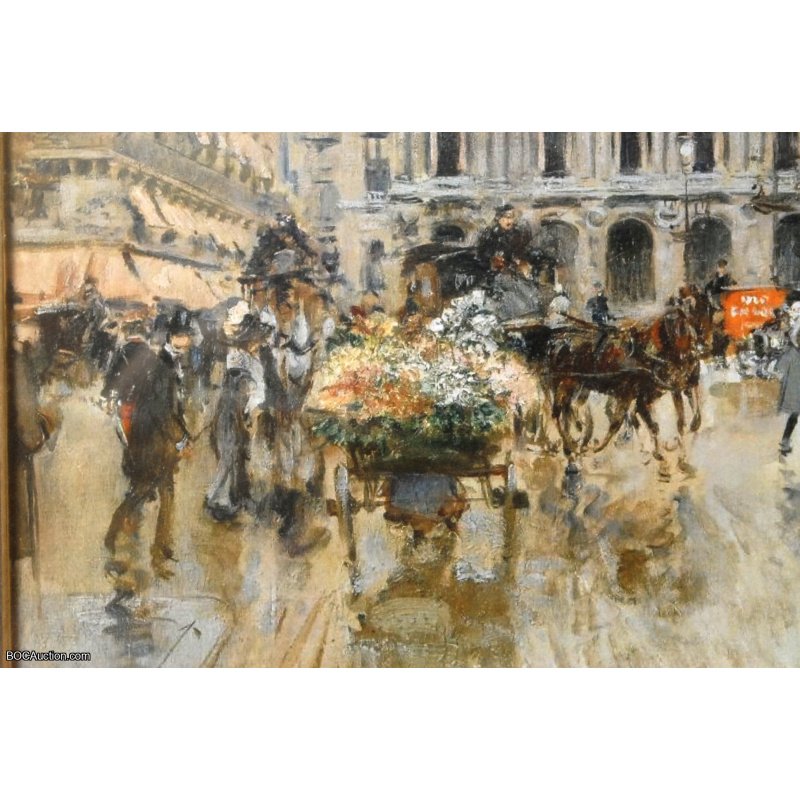 Opera Garnier Painting Lithoprint