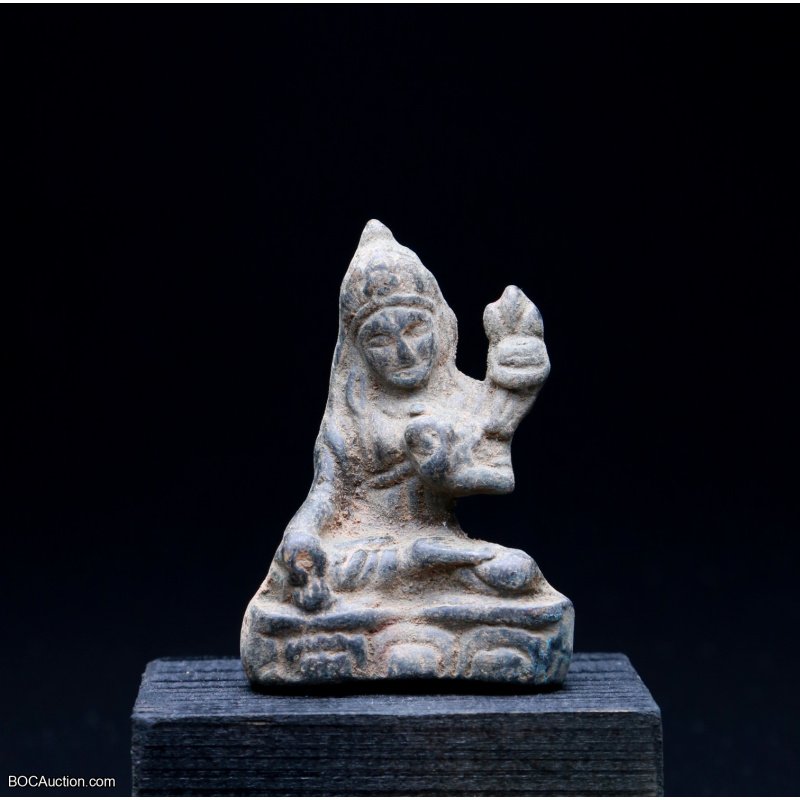 Antique Himalayan Nepalese Nepal Tibetan White Tara Statue