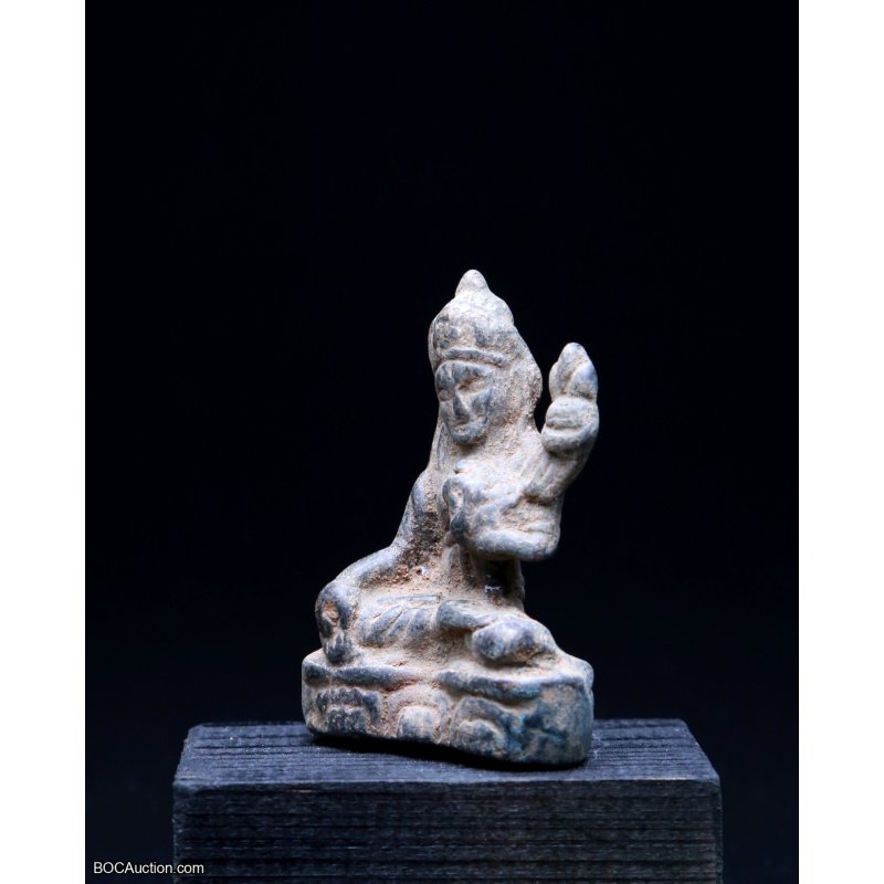 Antique Himalayan Nepalese Nepal Tibetan White Tara Statue