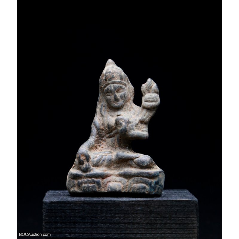 Antique Himalayan Nepalese Nepal Tibetan White Tara Statue