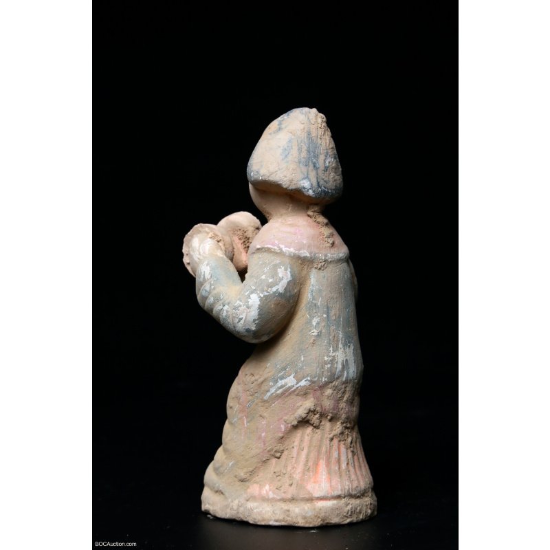 Chinese Pottery Girl Tong San Lui