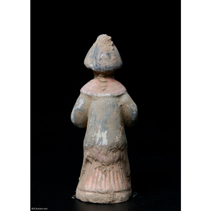 Chinese Pottery Girl Tong San Lui