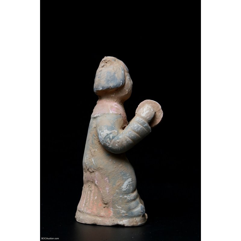 Chinese Pottery Girl Tong San Lui