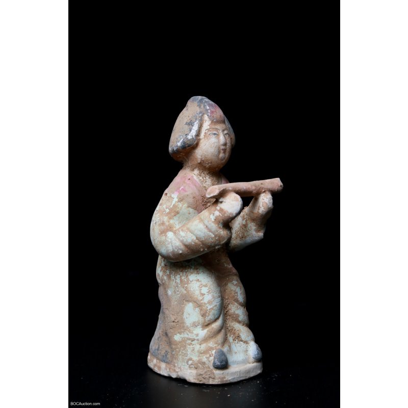Chinese Pottery Girl Tong San Lui