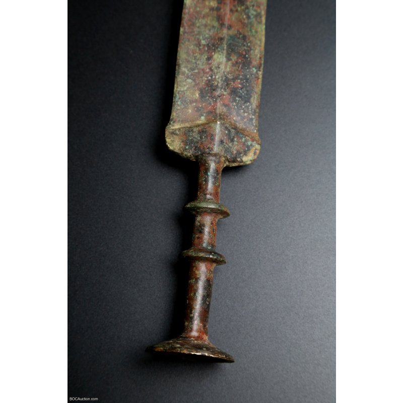 Chinese inscribed Bronze Sword, Warring States Period (475 -221BC)