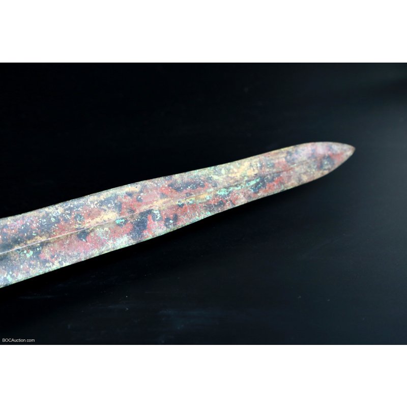 Chinese inscribed Bronze Sword, Warring States Period (475 -221BC)
