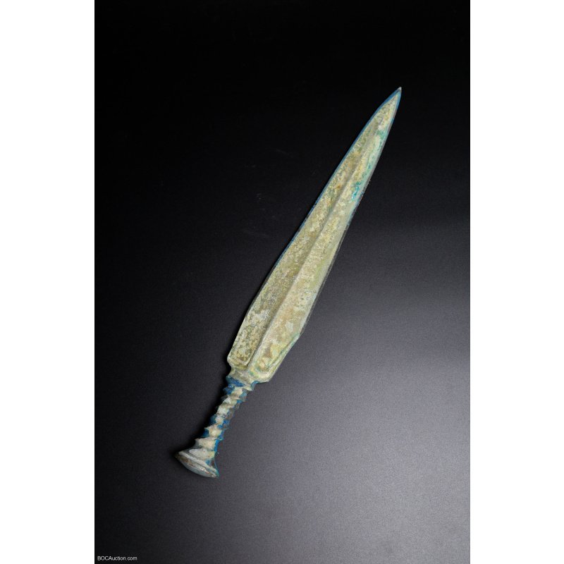 Ancient Luristan Bronze Short Sword