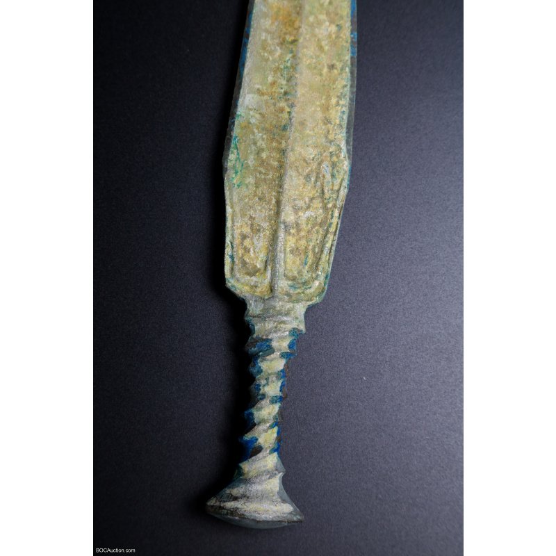 Ancient Luristan Bronze Short Sword